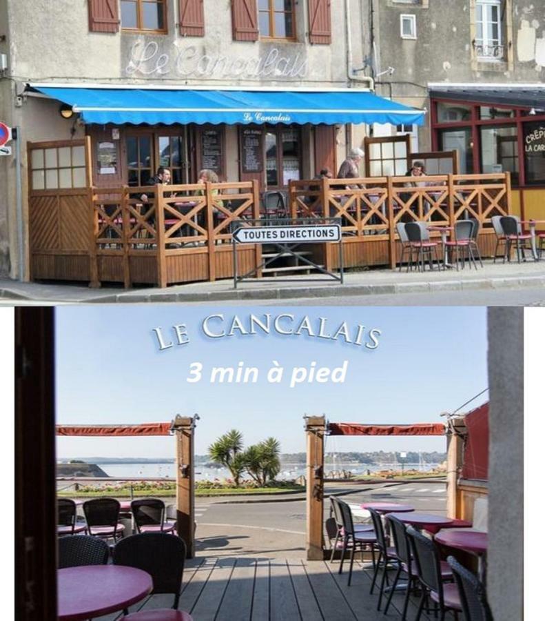 Logement Entier Saint Malo Vue Mer, Proche Ferry, Commerces Et Plage Solidor 50 M Exterior foto